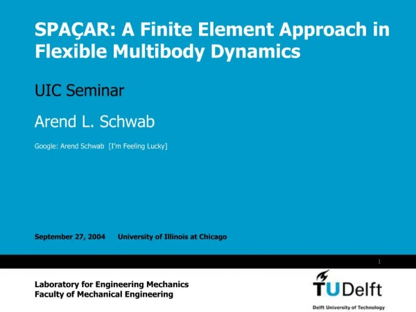 SPA AR: A Finite Element Approach in Flexible Multibody Dynamics