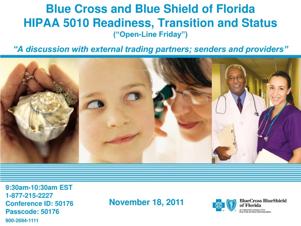 blue cross and blue shield of florida hipaa 5010