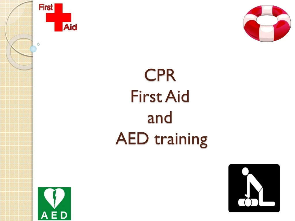 cpr first aid and aed training