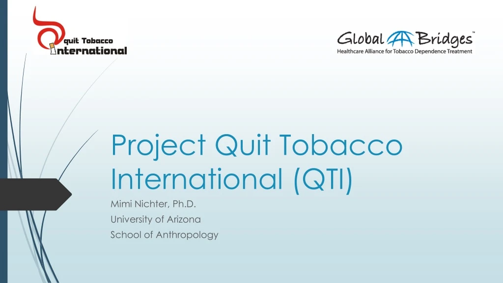 project quit tobacco international qti