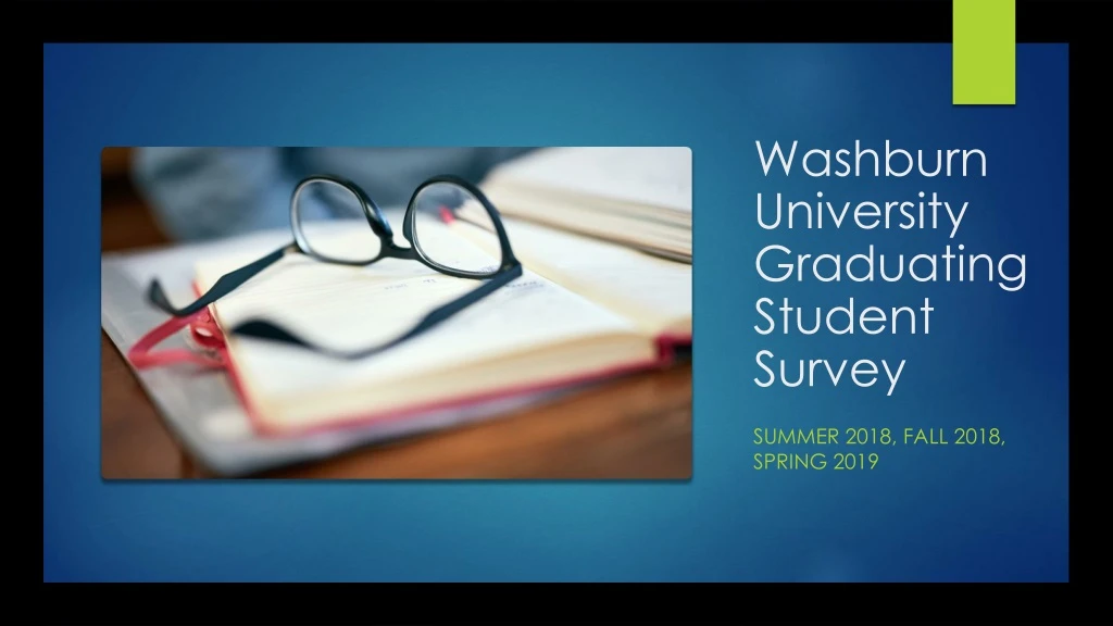 washburn university graduating student survey
