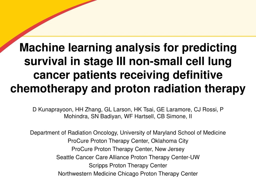 machine learning analysis for predicting survival