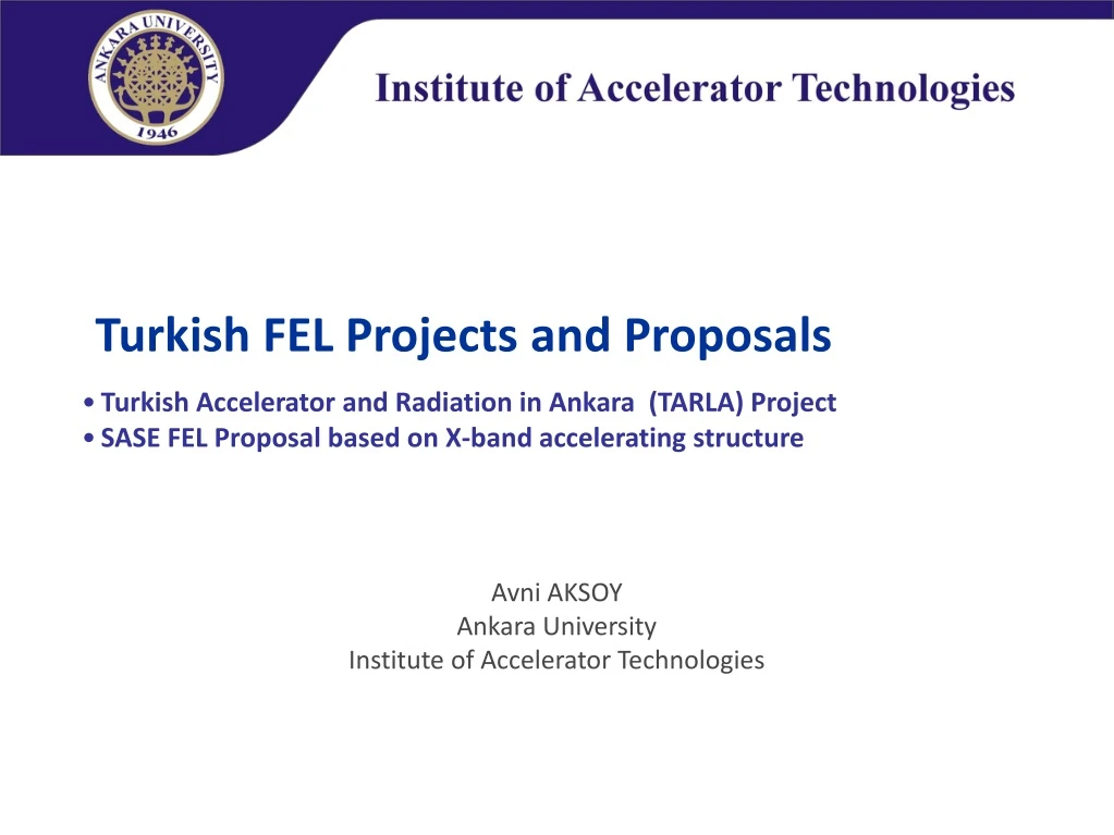 turkish fel projects and proposals