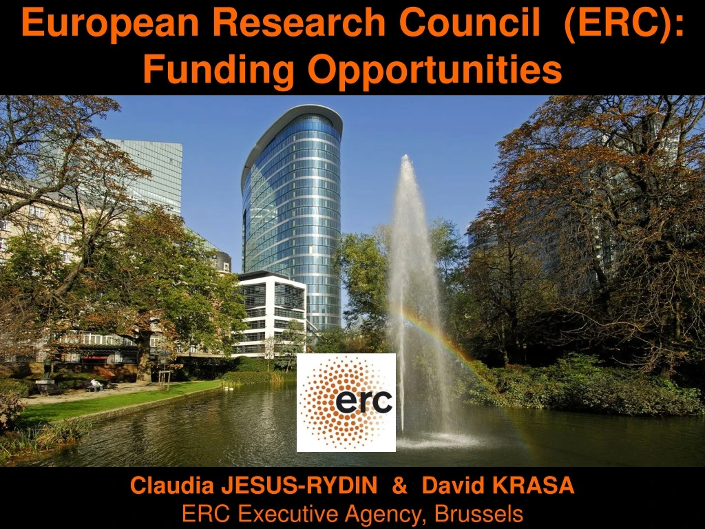 european research council erc funding