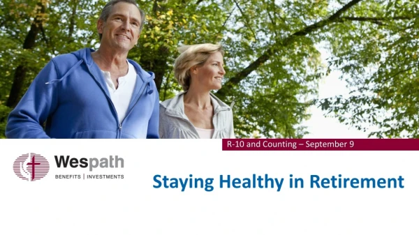 Staying Healthy in Retirement