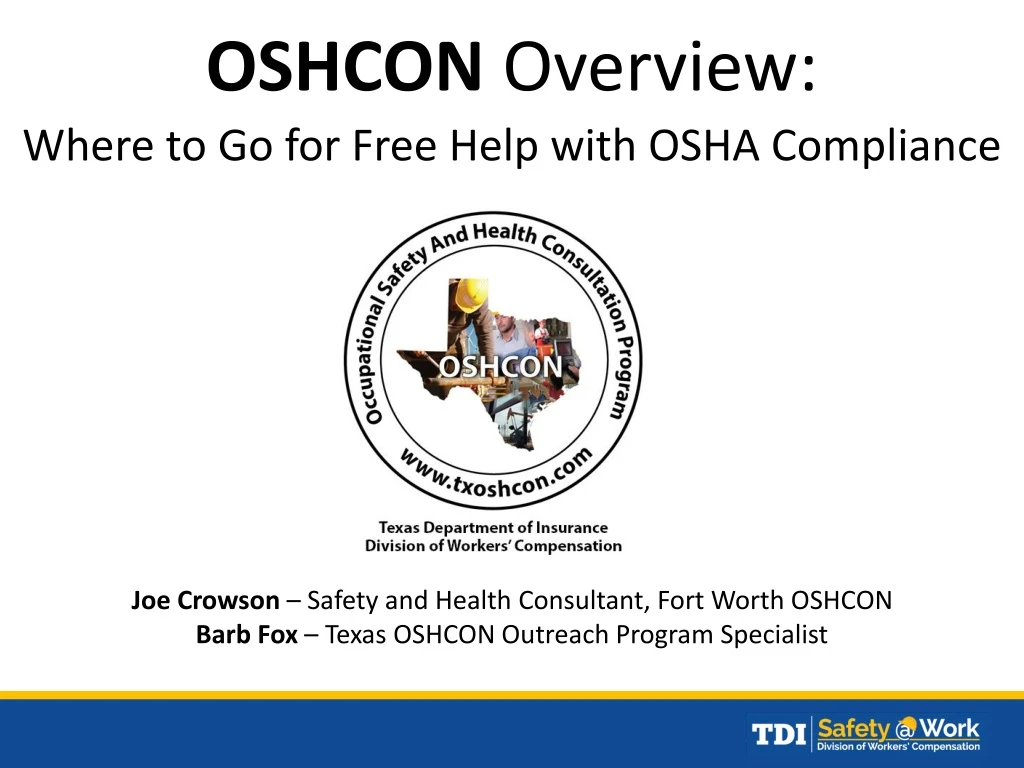 oshcon overview