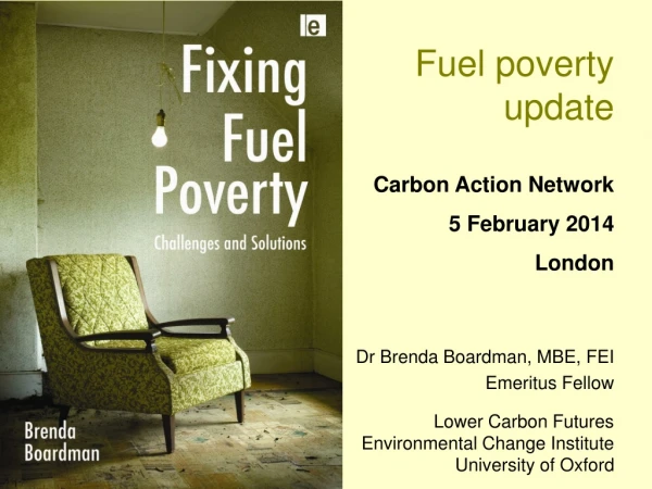 Fuel poverty update