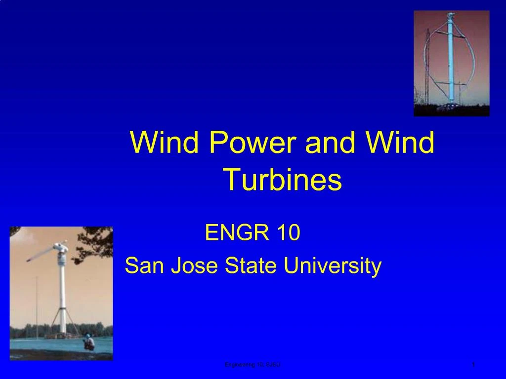 PPT - Wind Power And Wind Turbines PowerPoint Presentation, Free ...