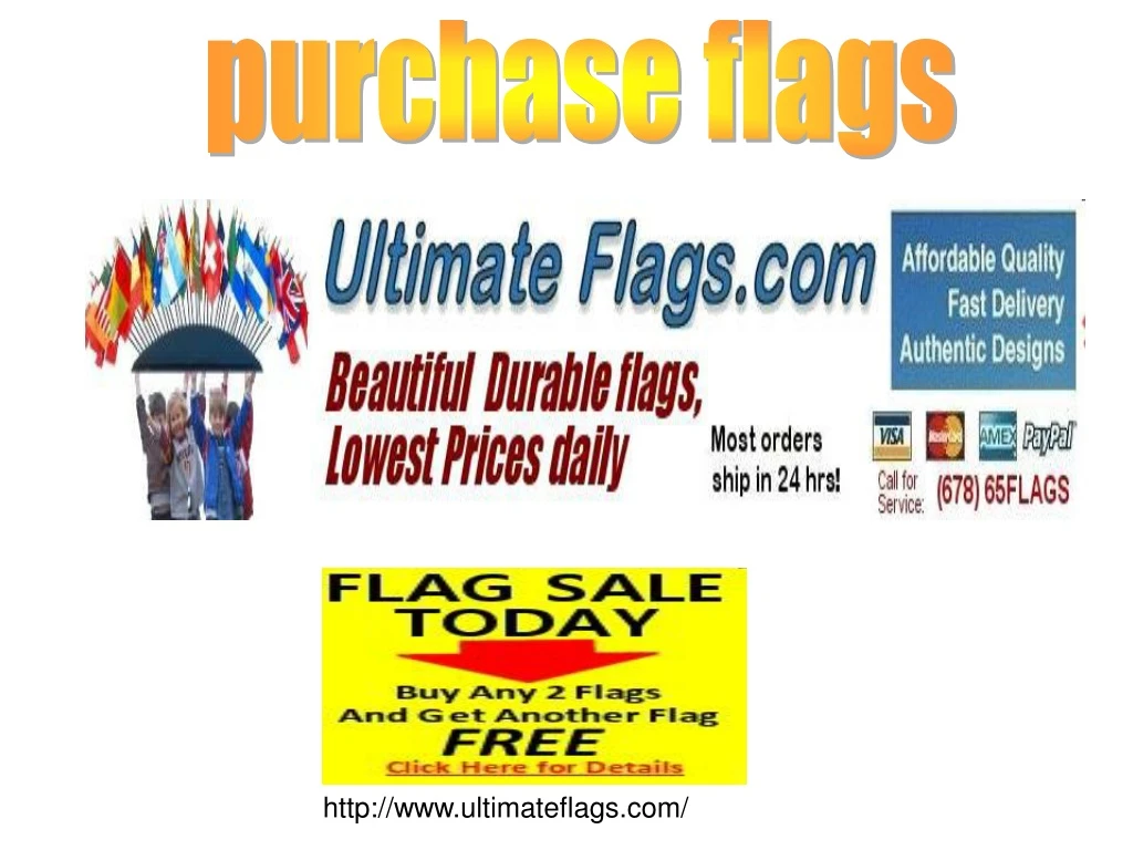 purchase flags