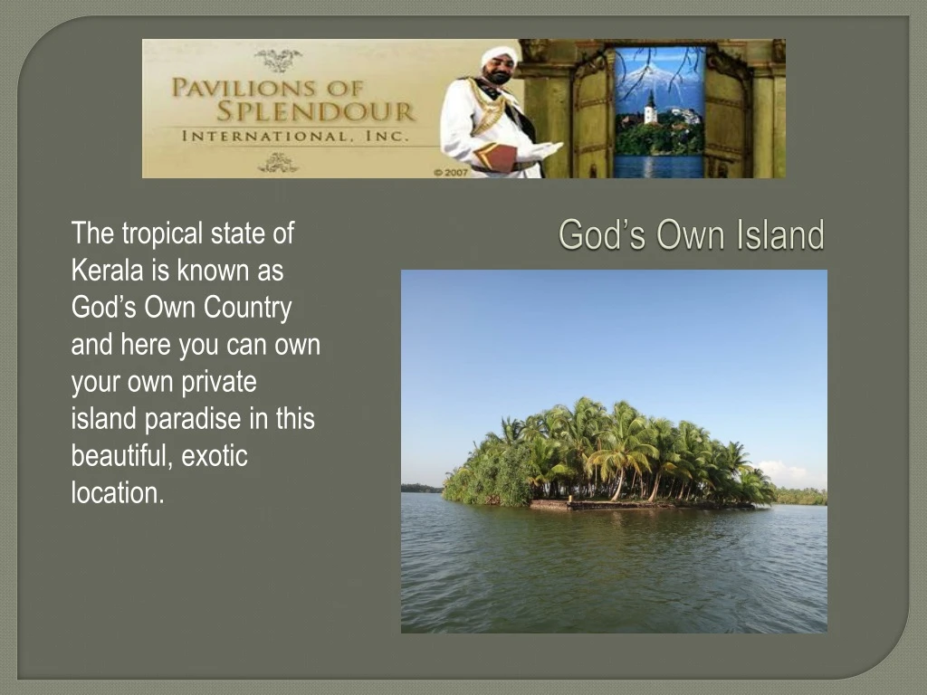 god s own island