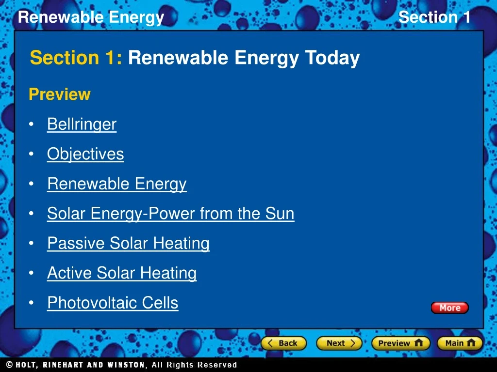 section 1 renewable energy today