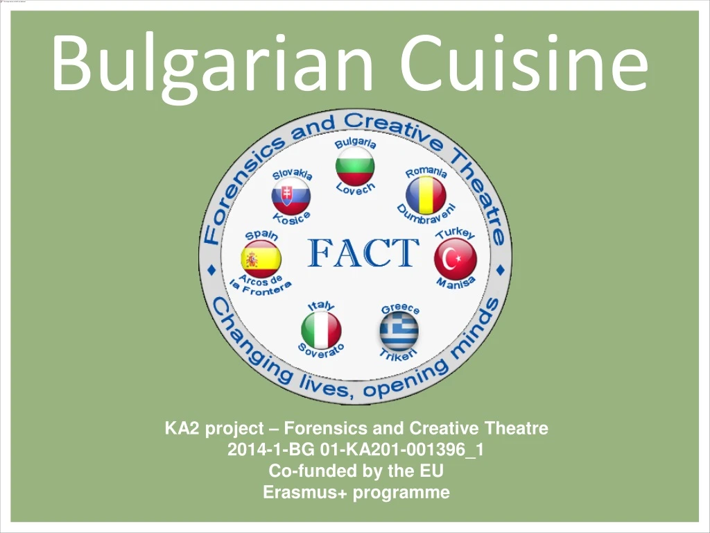 bulgarian cuisine