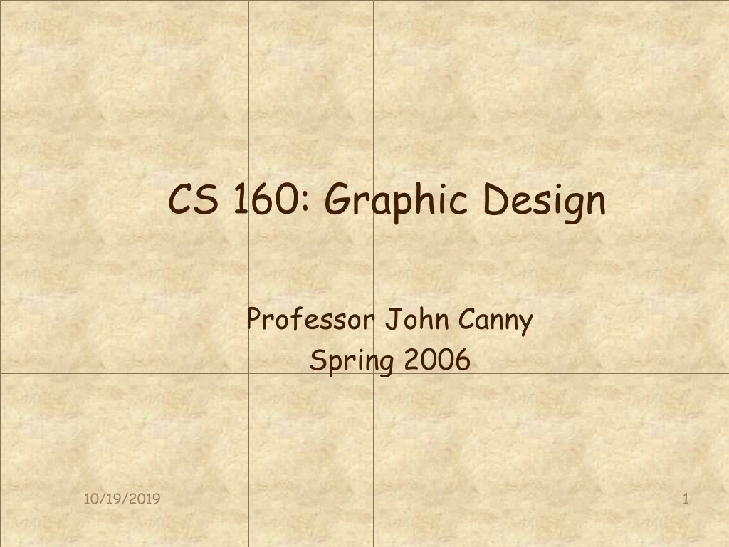 cs 160 graphic design