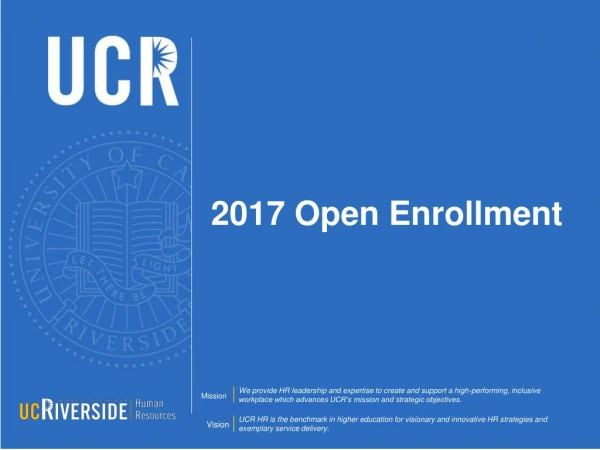 2017 Open Enrollment