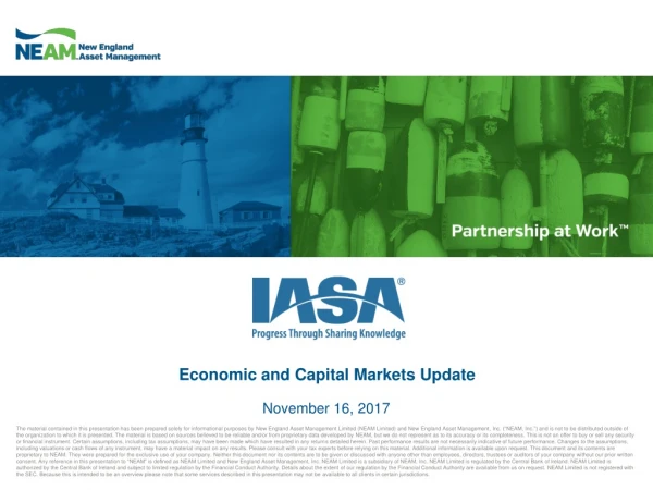 Economic and Capital Markets Update