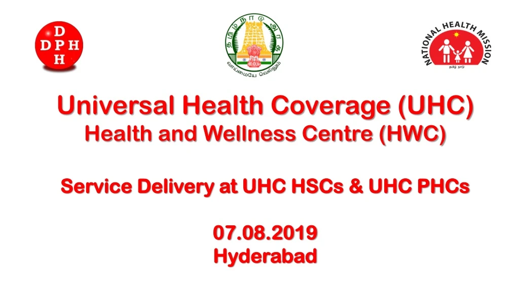 universal health coverage uhc health and wellness centre hwc