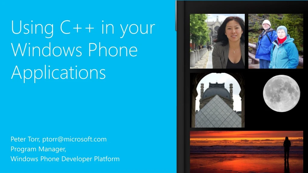 using c in your windows phone applications