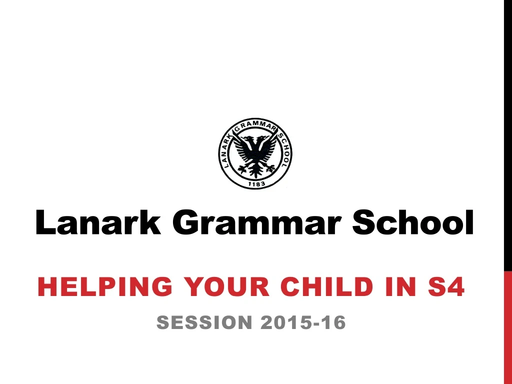 lanark grammar school