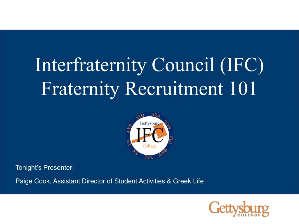 interfraternity council ifc fraternity