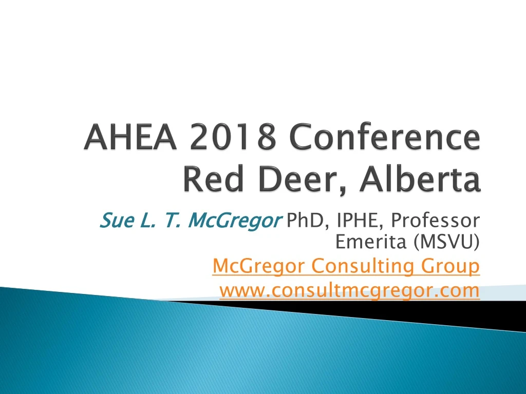 ahea 2018 conference red deer alberta
