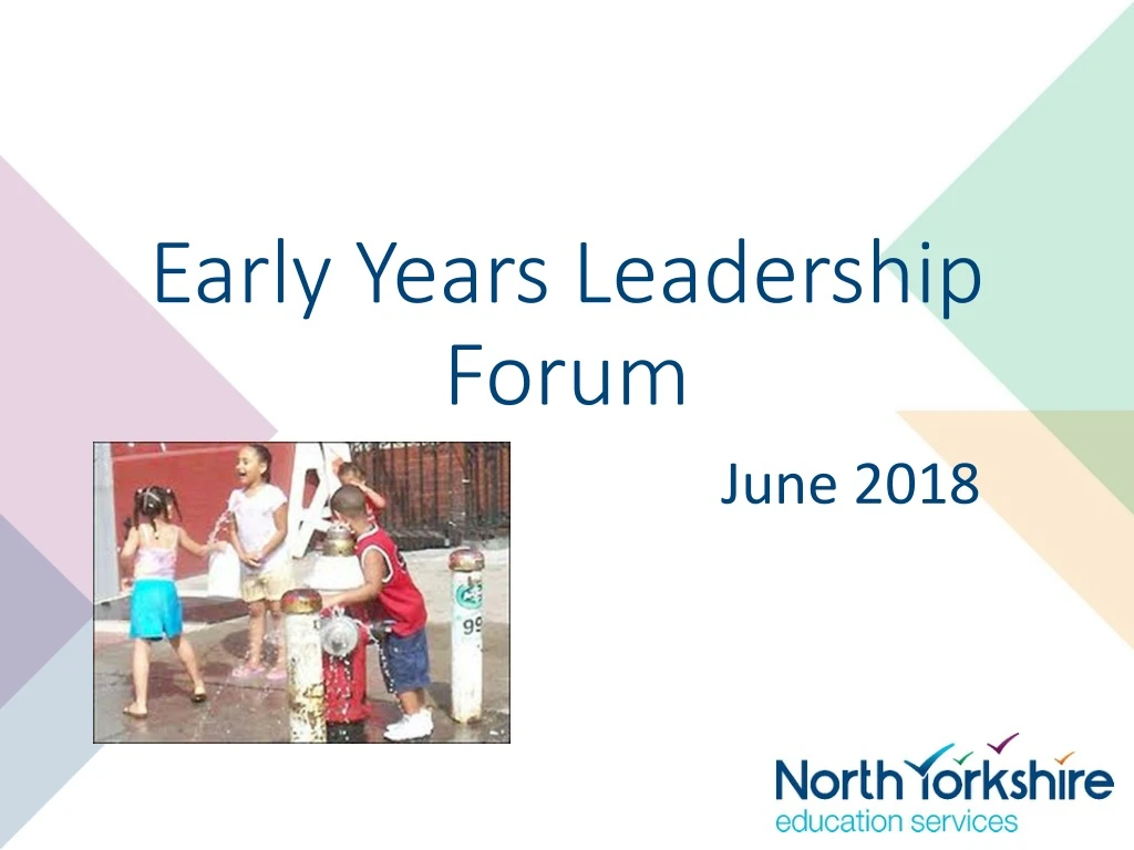 early years leadership forum