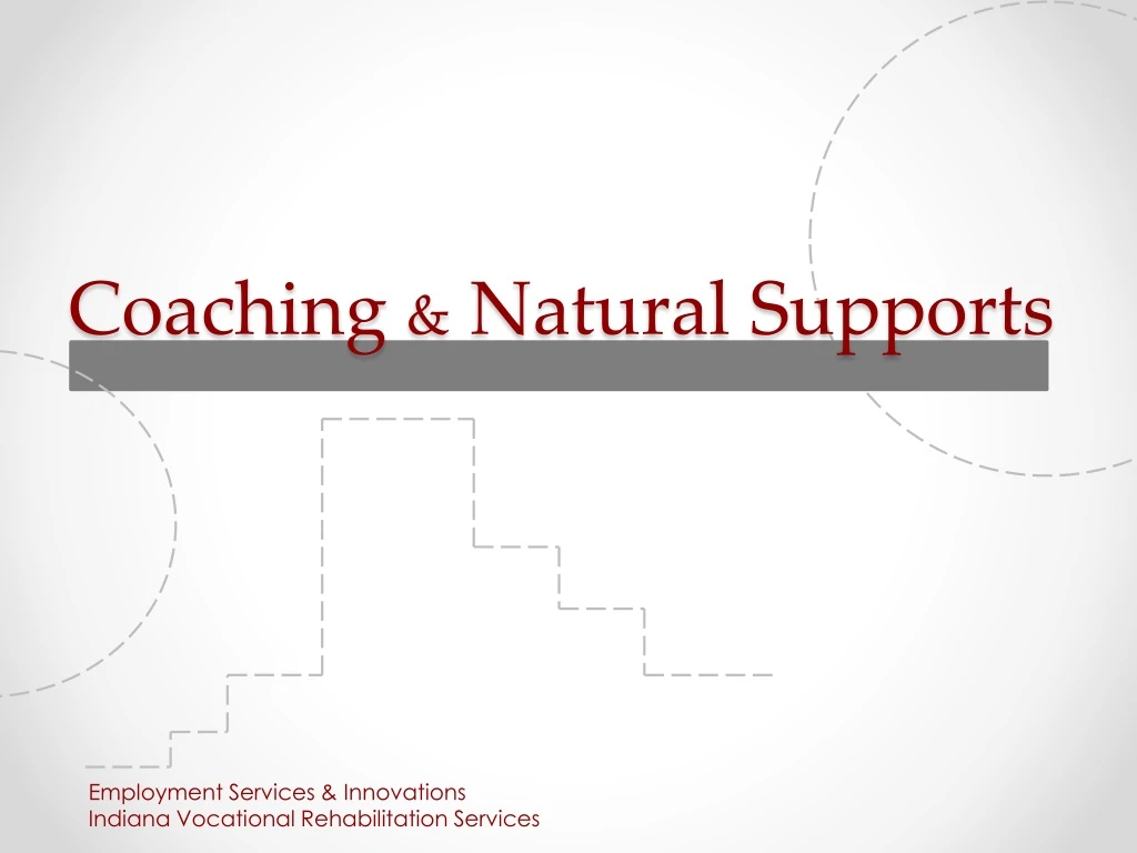 coaching natural supports