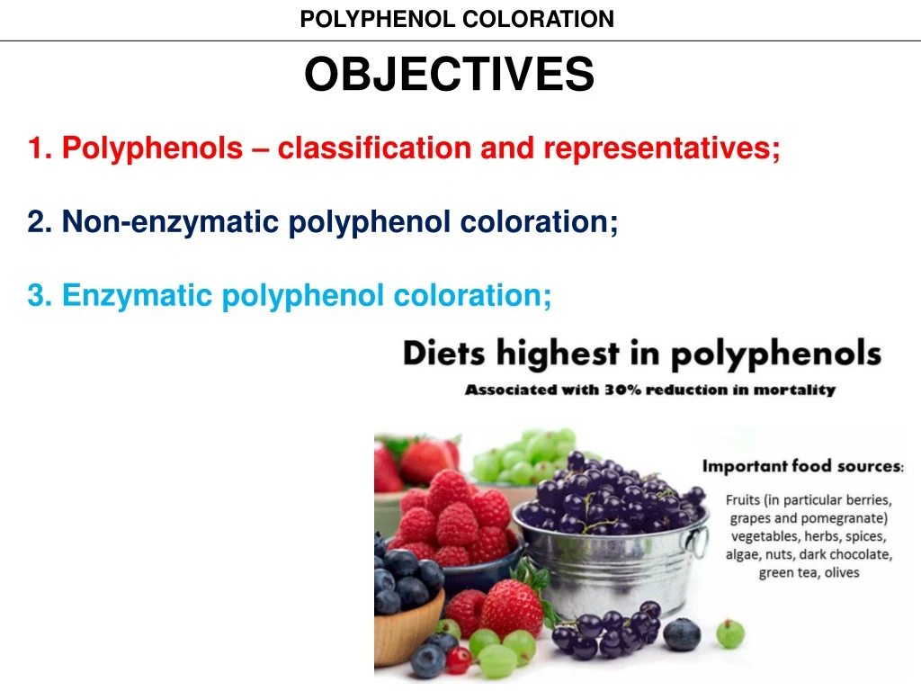 polyphenol coloration