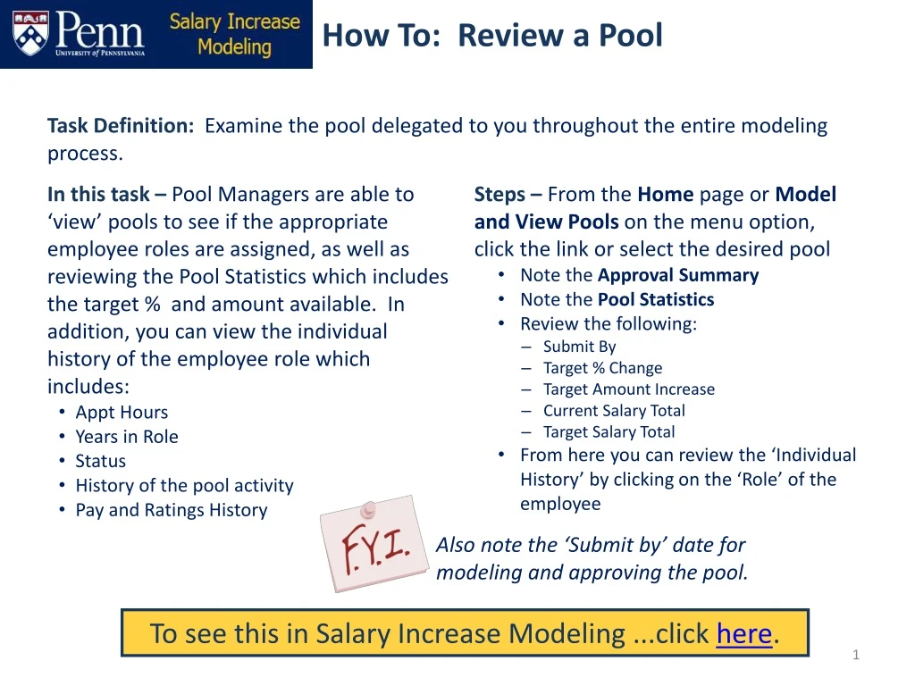 how to review a pool