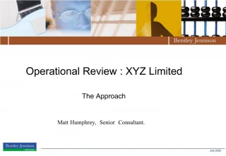 Operational Review - slide 1