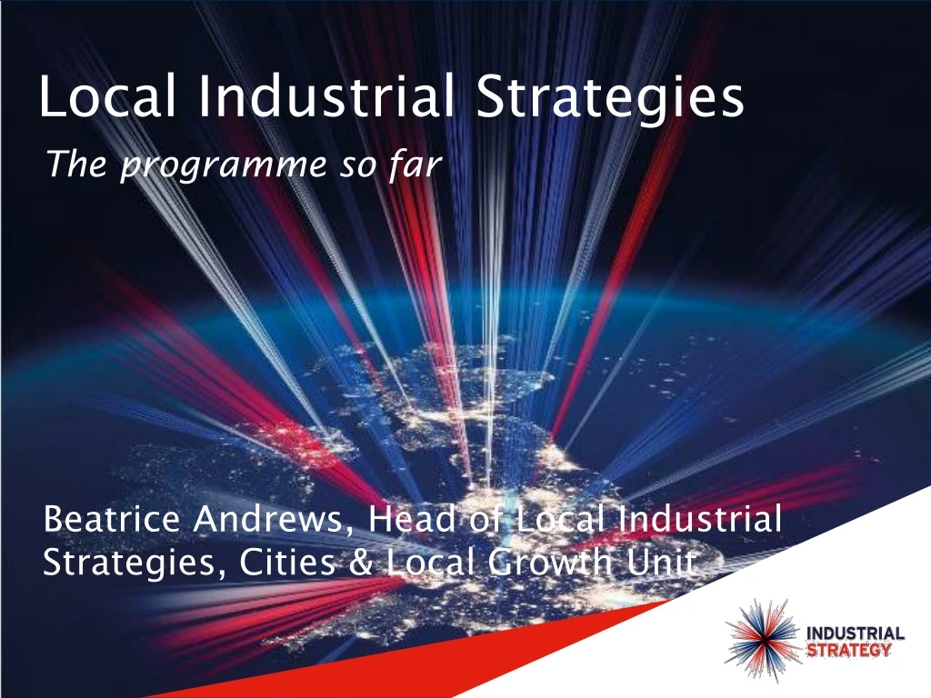 local industrial strategies