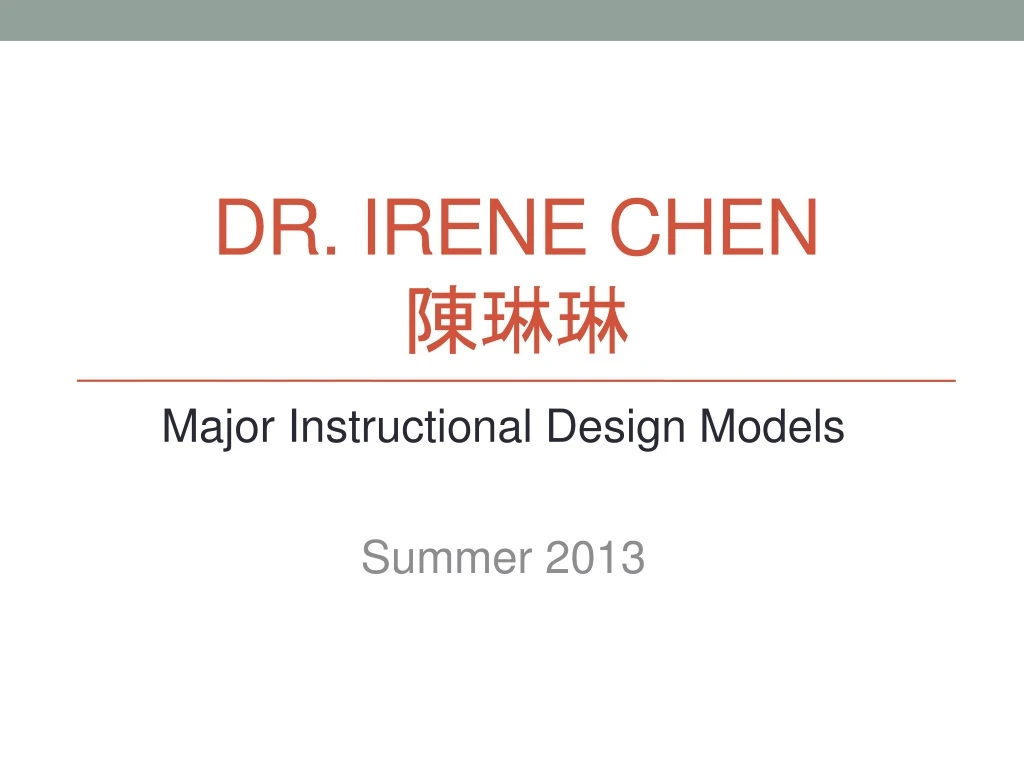 dr irene chen