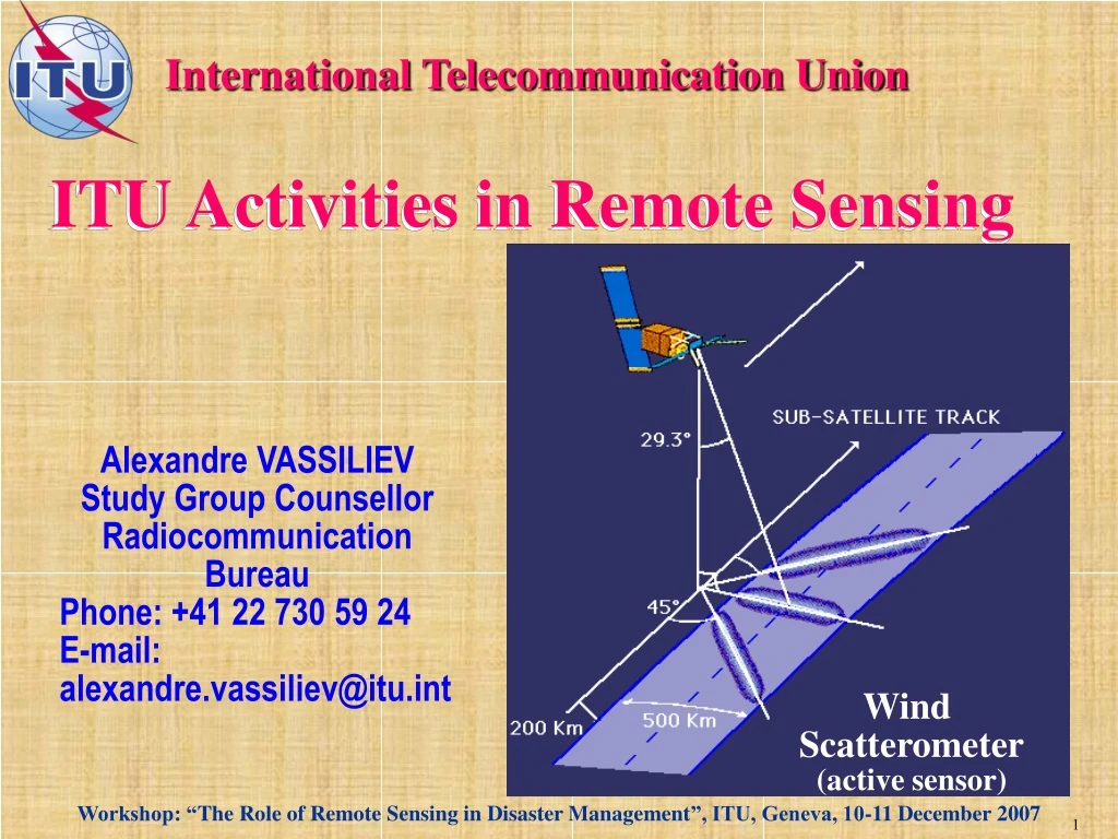 international telecommunication union