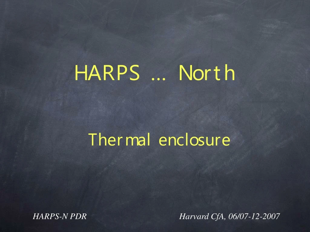 harps north