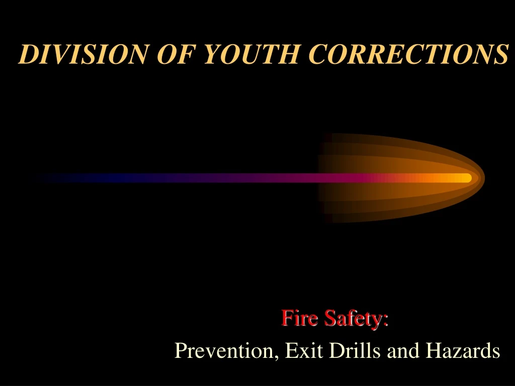 division of youth corrections