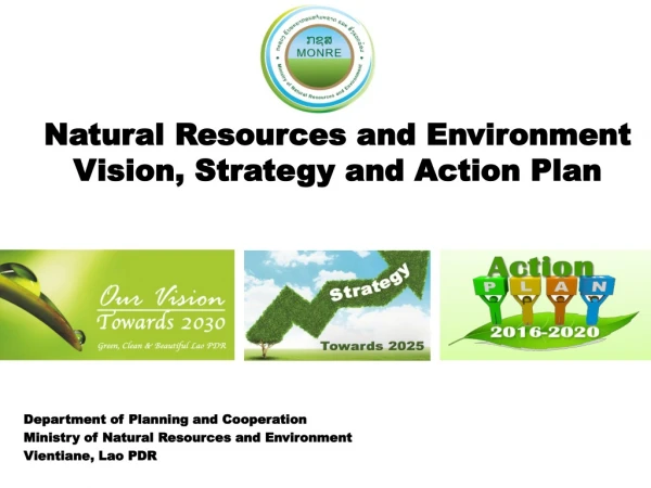 Natural Resources and Environment Vision, Strategy and Action Plan