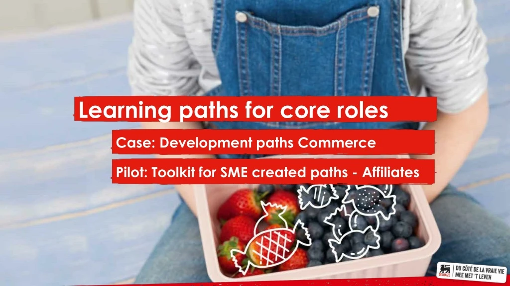 learning paths for core roles