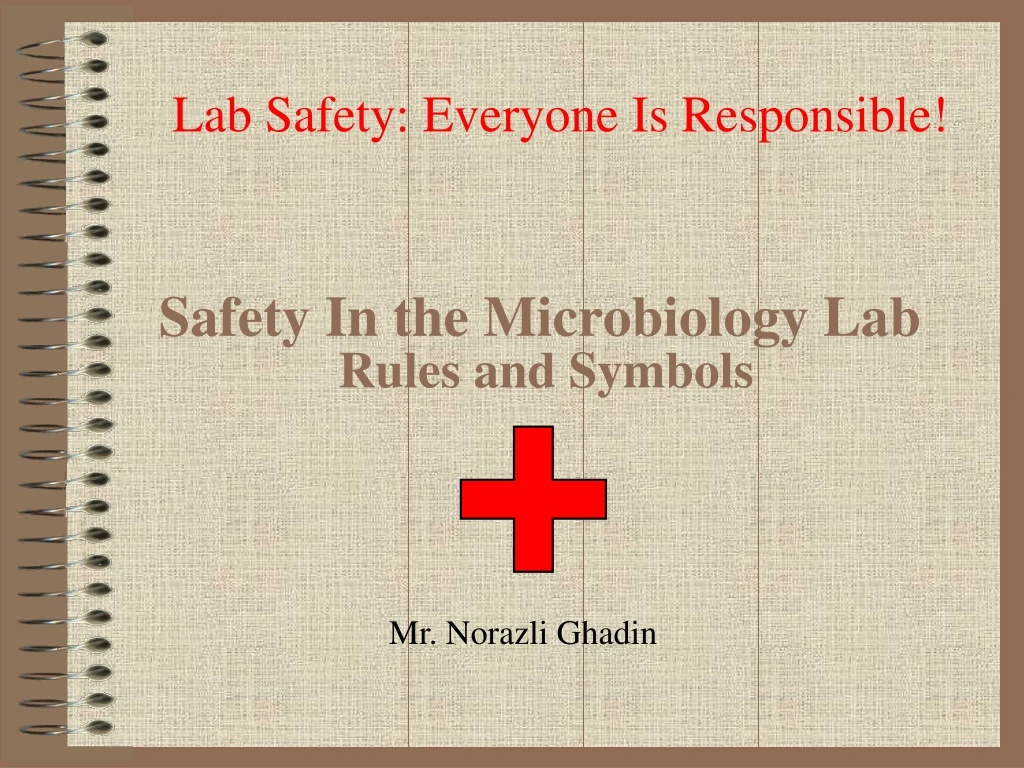 safety in the microbiology lab