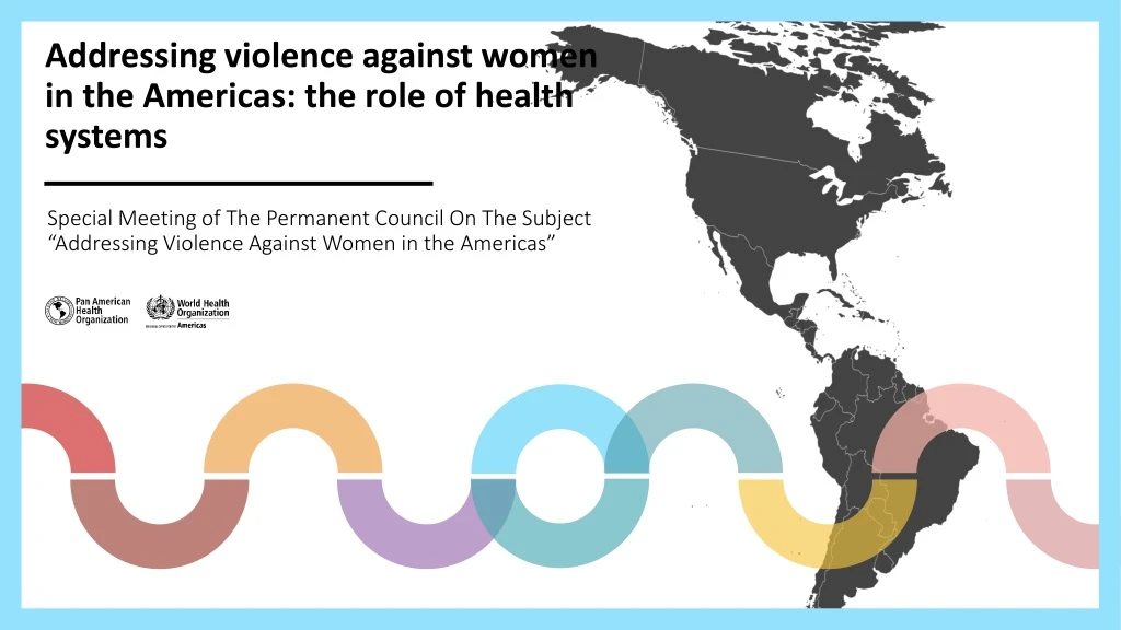 addressing violence against women in the americas the role of health systems