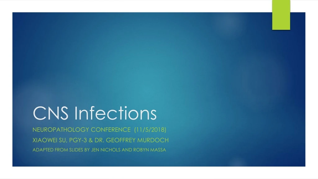 cns infections