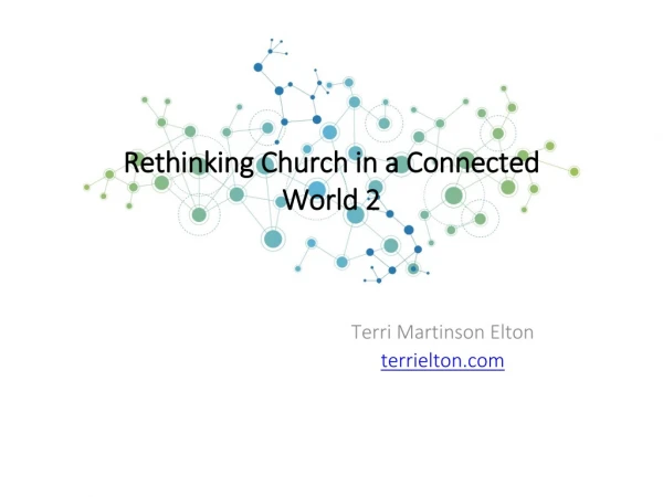 Rethinking Church in a Connected World 2