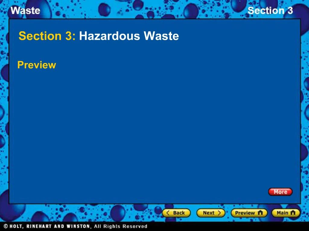 PPT - Section 3: Hazardous Waste PowerPoint Presentation, Free Download ...