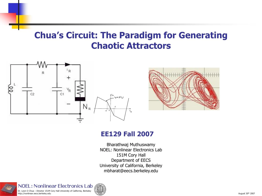 chua s circuit the paradigm for generating chaotic attractors