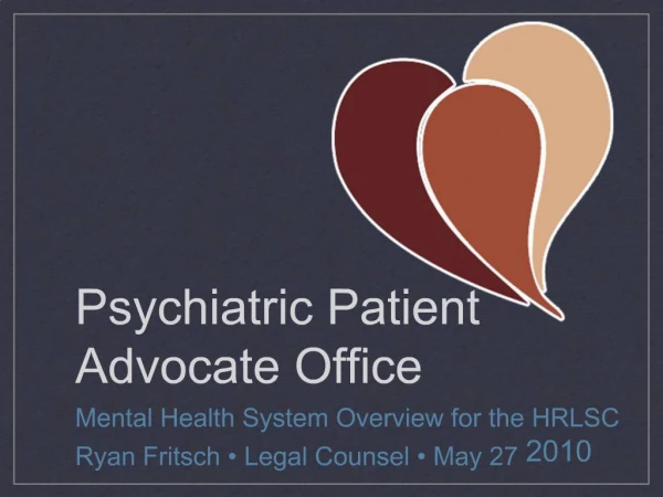 Psychiatric Patient Advocate Office