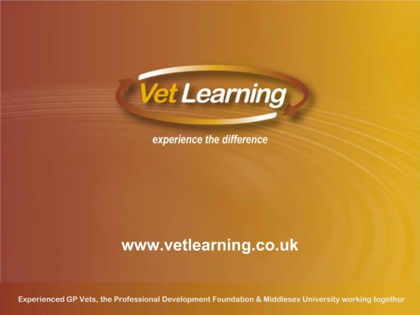 Vetlearning