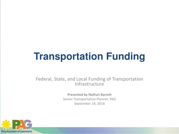 Transportation Funding
