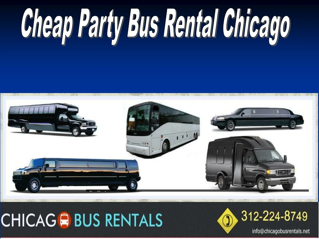 cheap party bus rental chicago