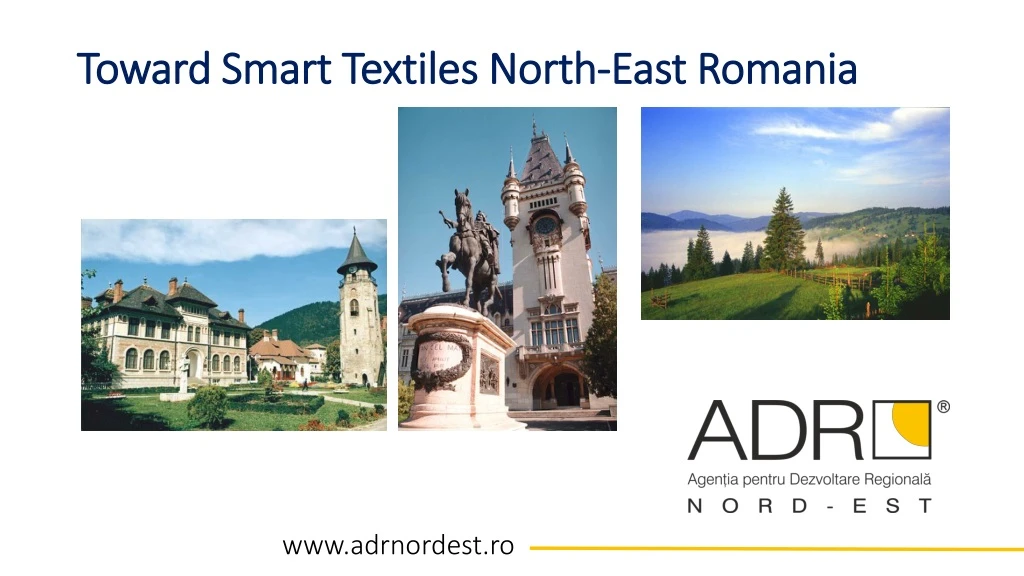 toward smart textiles north east romania