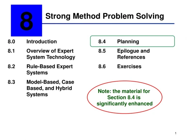 Strong Method Problem Solving