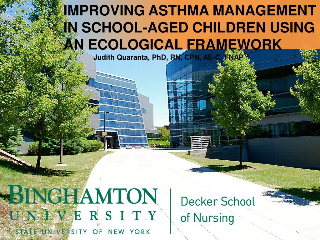 improving asthma management in school aged