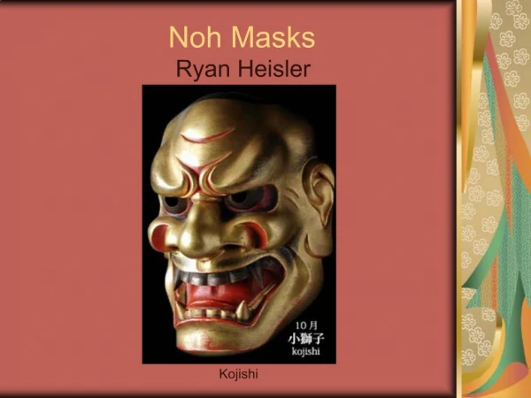 Noh Masks